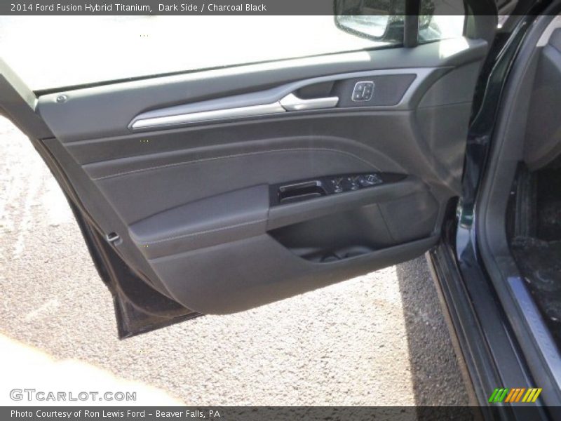 Dark Side / Charcoal Black 2014 Ford Fusion Hybrid Titanium