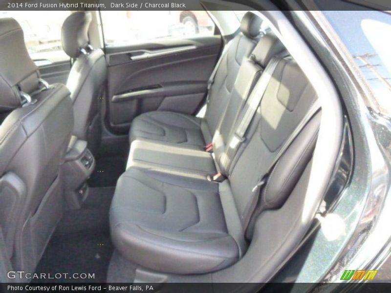Dark Side / Charcoal Black 2014 Ford Fusion Hybrid Titanium