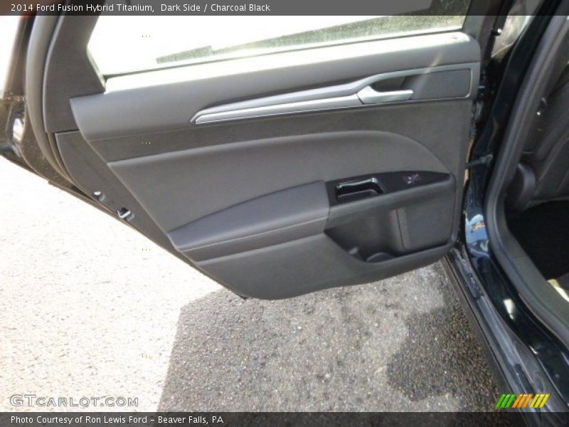Dark Side / Charcoal Black 2014 Ford Fusion Hybrid Titanium
