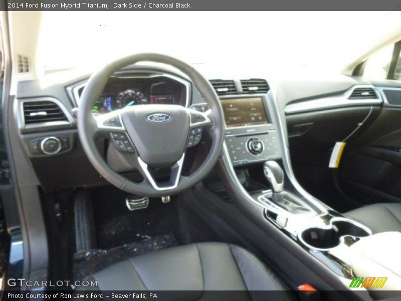 Dark Side / Charcoal Black 2014 Ford Fusion Hybrid Titanium