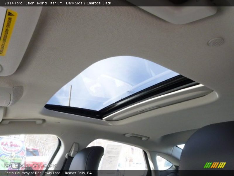 Dark Side / Charcoal Black 2014 Ford Fusion Hybrid Titanium