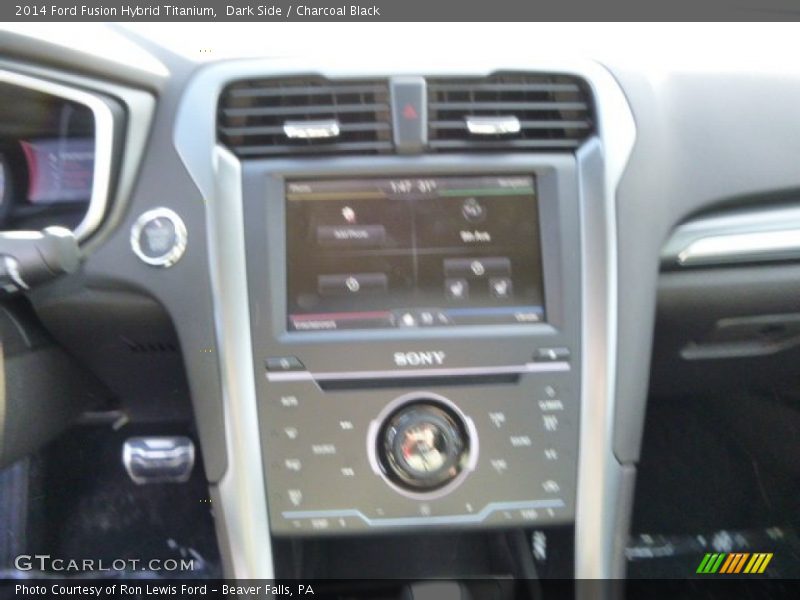 Dark Side / Charcoal Black 2014 Ford Fusion Hybrid Titanium