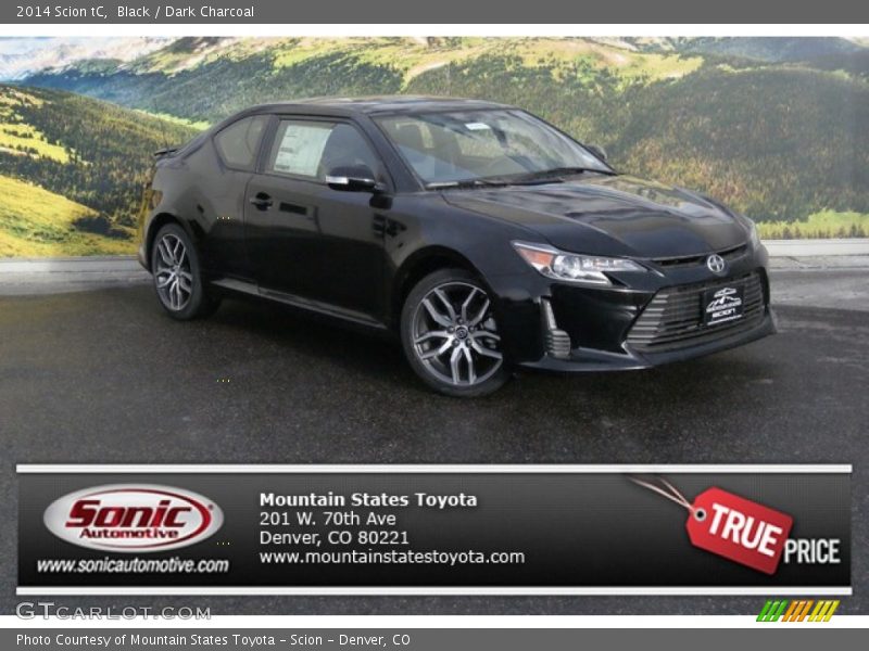 Black / Dark Charcoal 2014 Scion tC