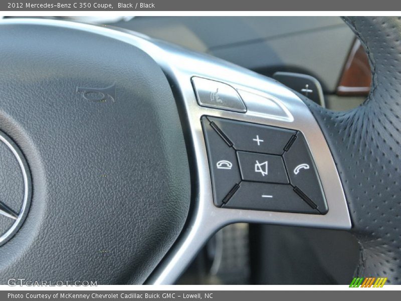 Black / Black 2012 Mercedes-Benz C 350 Coupe