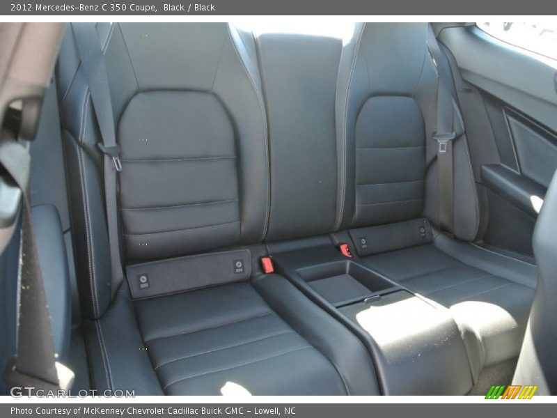 Black / Black 2012 Mercedes-Benz C 350 Coupe