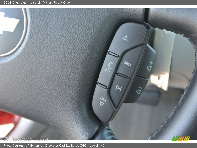 Victory Red / Gray 2013 Chevrolet Impala LS