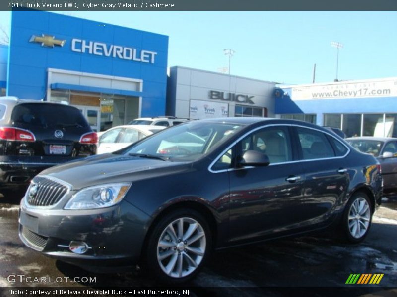 Cyber Gray Metallic / Cashmere 2013 Buick Verano FWD