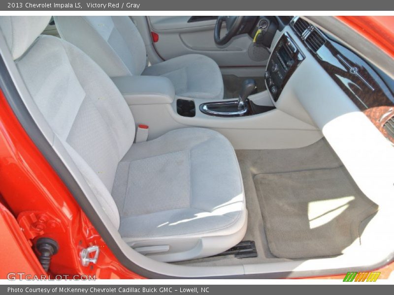 Victory Red / Gray 2013 Chevrolet Impala LS