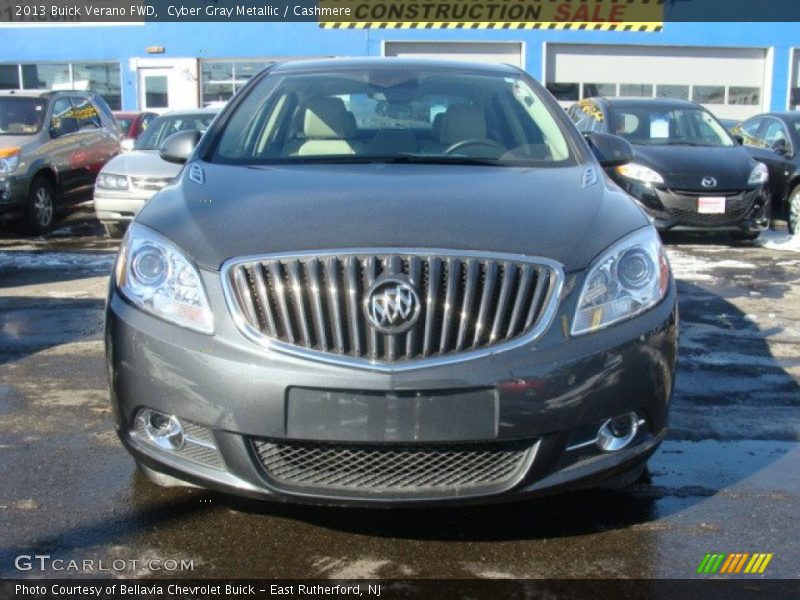 Cyber Gray Metallic / Cashmere 2013 Buick Verano FWD