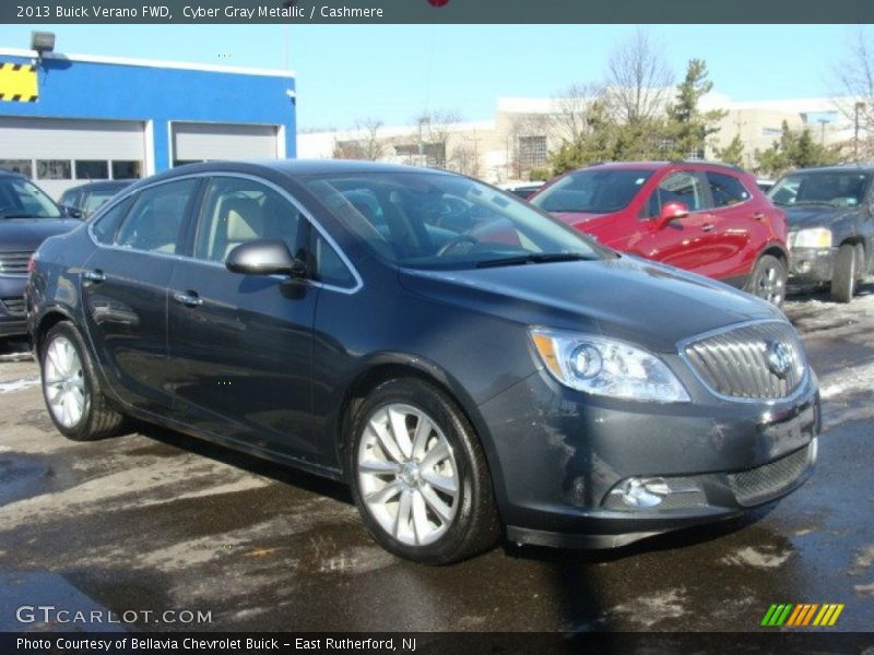 Cyber Gray Metallic / Cashmere 2013 Buick Verano FWD