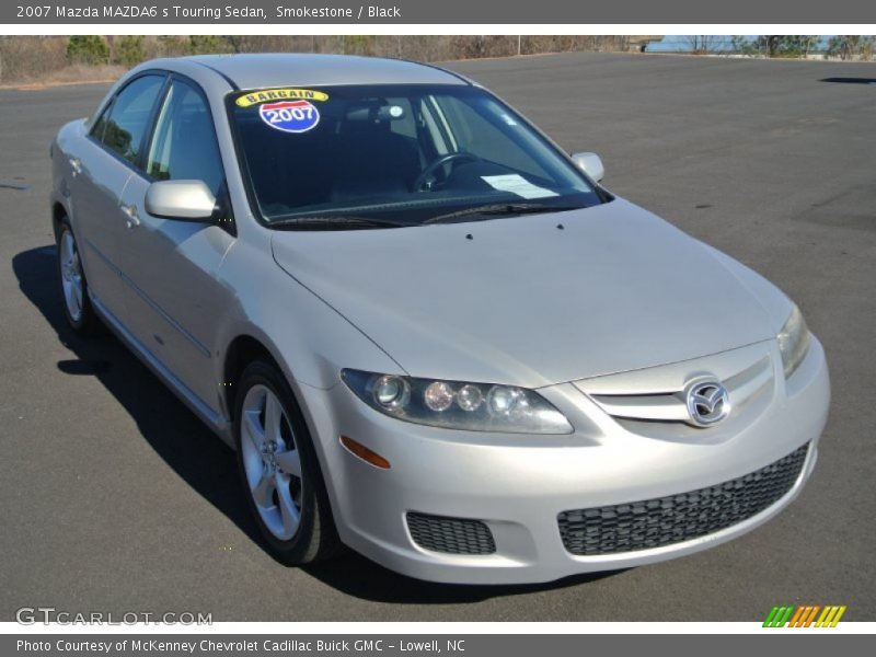 Smokestone / Black 2007 Mazda MAZDA6 s Touring Sedan