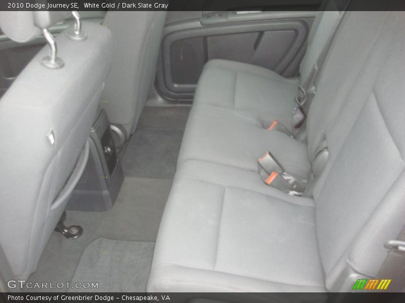 White Gold / Dark Slate Gray 2010 Dodge Journey SE