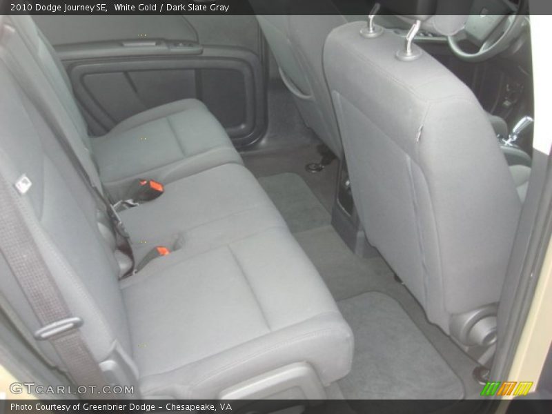 White Gold / Dark Slate Gray 2010 Dodge Journey SE
