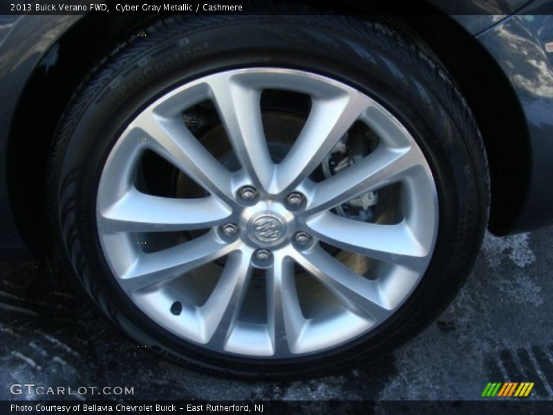 Cyber Gray Metallic / Cashmere 2013 Buick Verano FWD