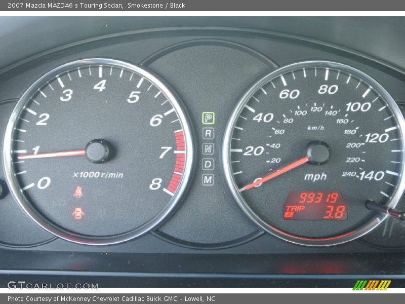 Smokestone / Black 2007 Mazda MAZDA6 s Touring Sedan