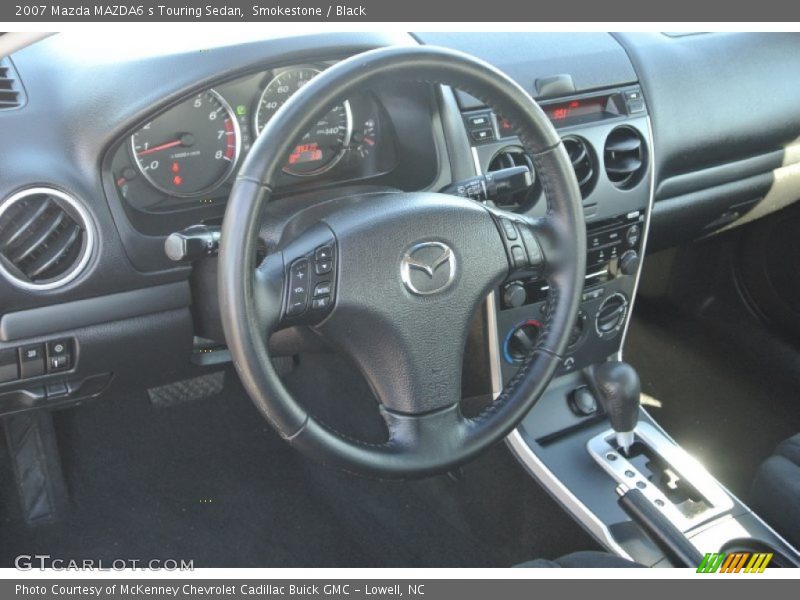 Smokestone / Black 2007 Mazda MAZDA6 s Touring Sedan
