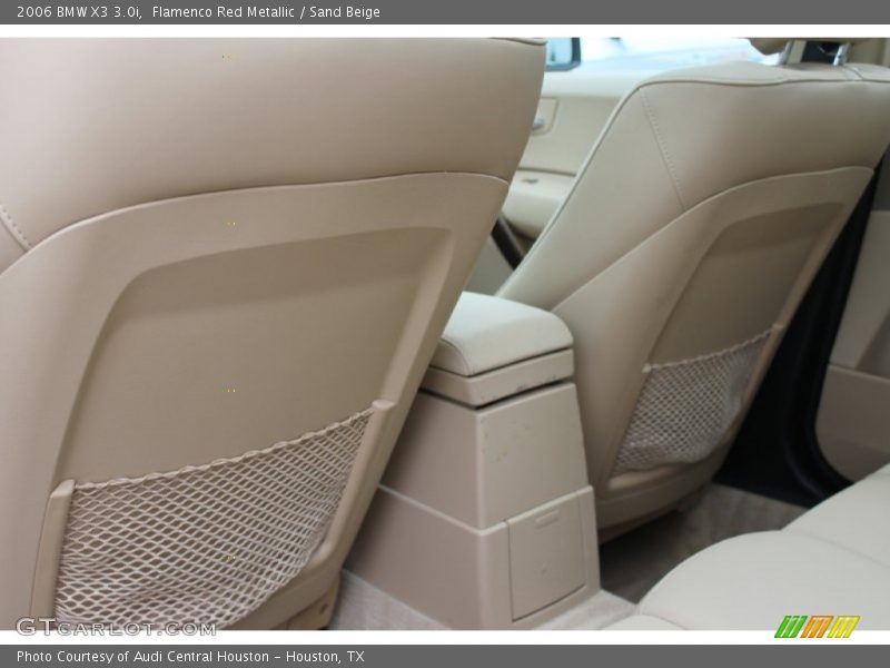 Flamenco Red Metallic / Sand Beige 2006 BMW X3 3.0i