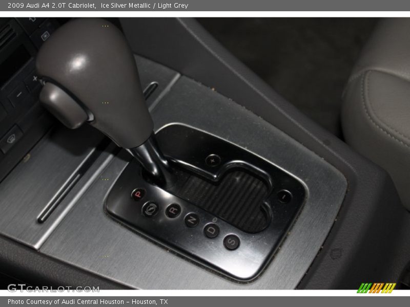 Ice Silver Metallic / Light Grey 2009 Audi A4 2.0T Cabriolet