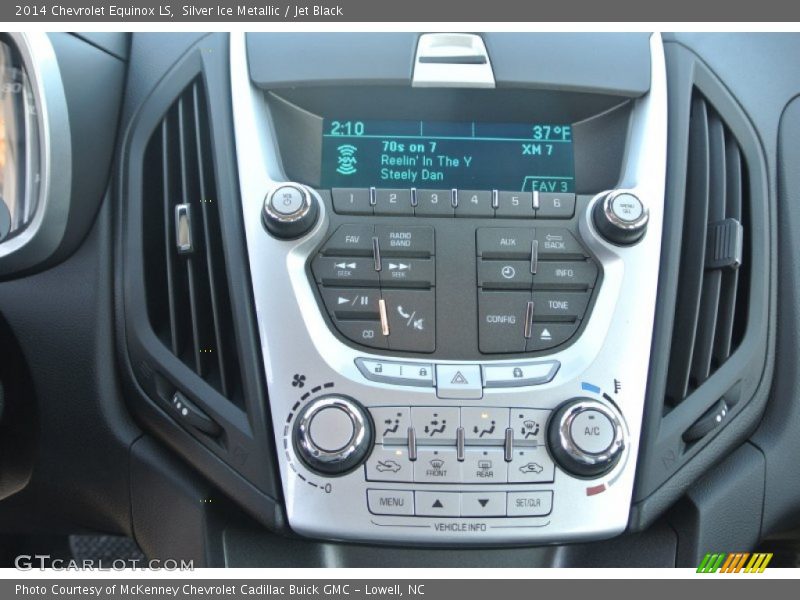 Silver Ice Metallic / Jet Black 2014 Chevrolet Equinox LS