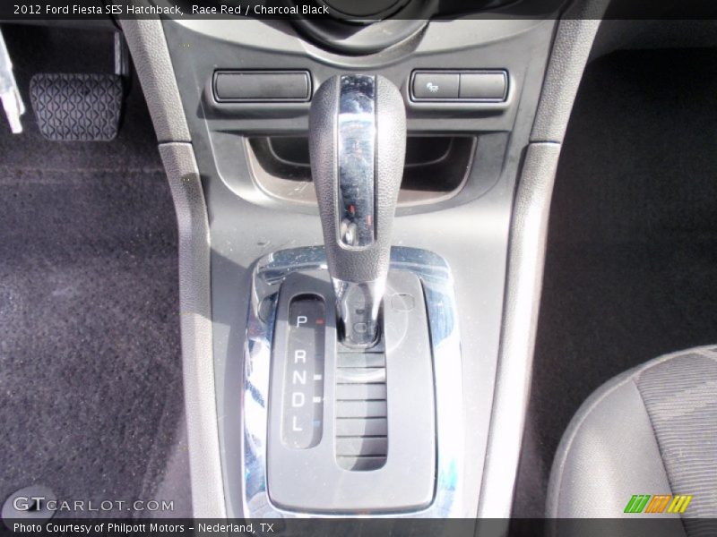 Race Red / Charcoal Black 2012 Ford Fiesta SES Hatchback