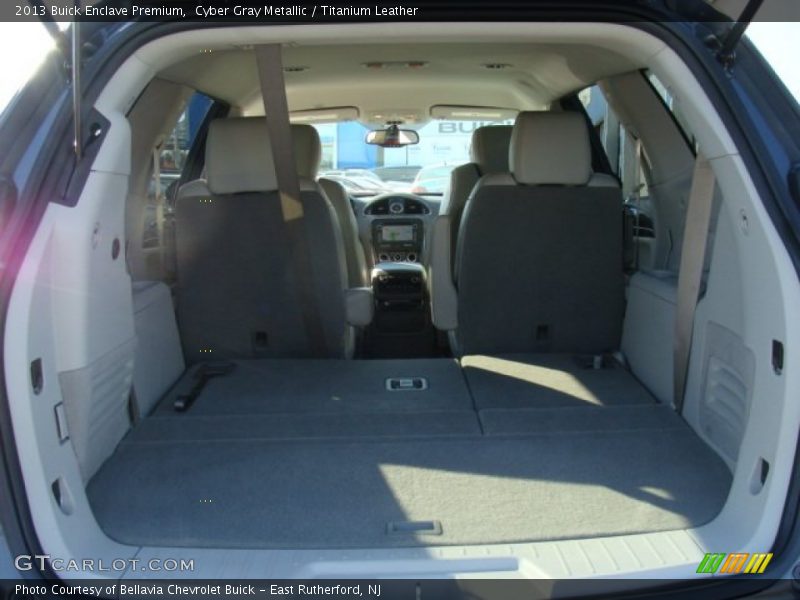 Cyber Gray Metallic / Titanium Leather 2013 Buick Enclave Premium