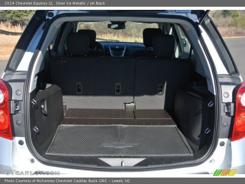 Silver Ice Metallic / Jet Black 2014 Chevrolet Equinox LS