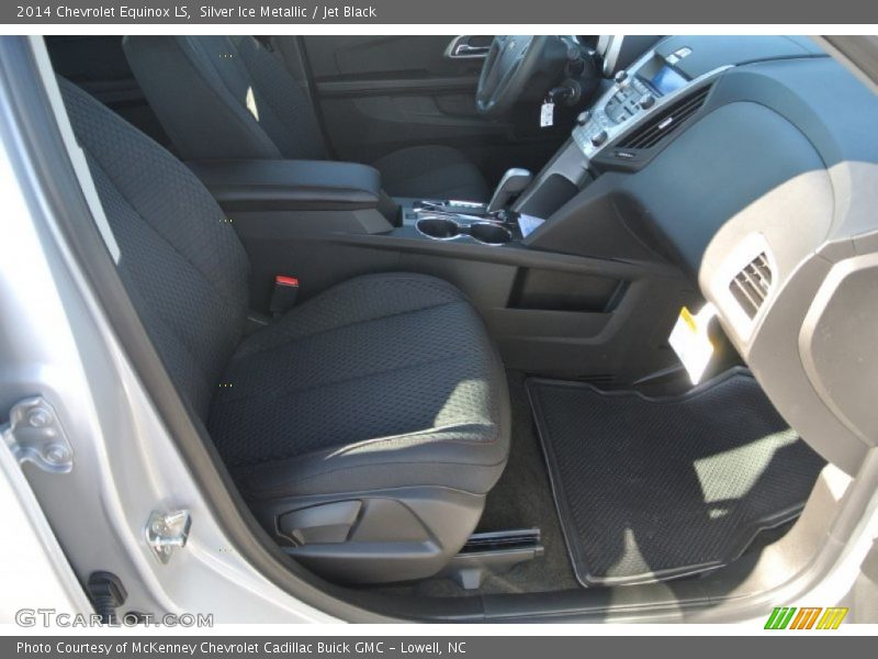 Silver Ice Metallic / Jet Black 2014 Chevrolet Equinox LS