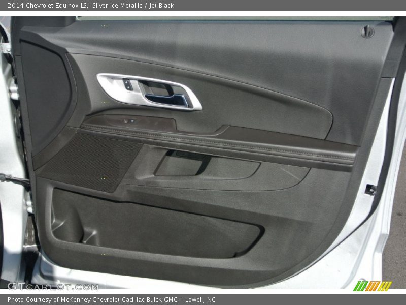 Silver Ice Metallic / Jet Black 2014 Chevrolet Equinox LS