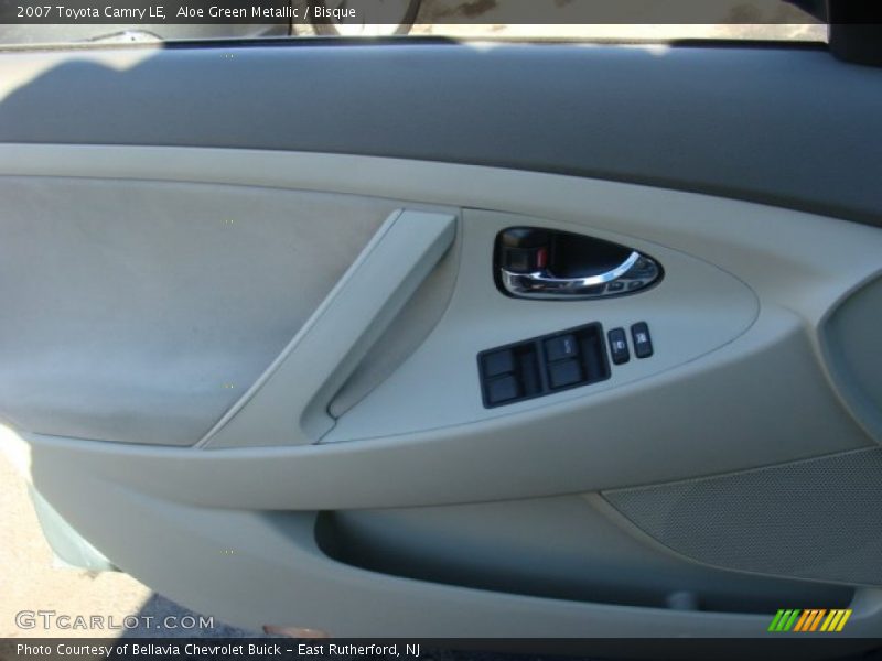 Aloe Green Metallic / Bisque 2007 Toyota Camry LE