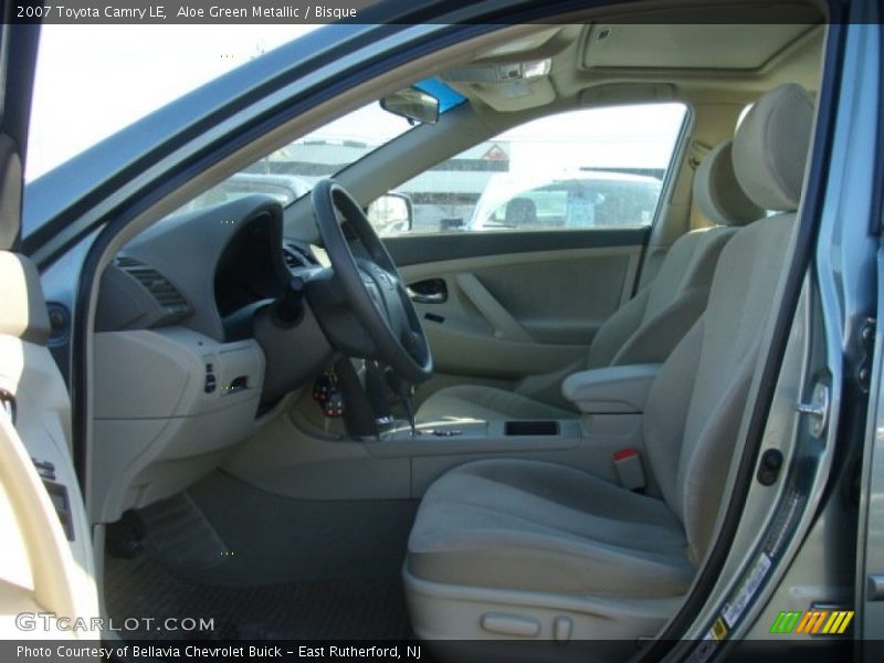 Aloe Green Metallic / Bisque 2007 Toyota Camry LE