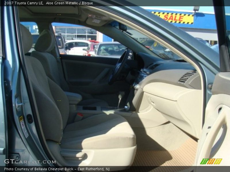 Aloe Green Metallic / Bisque 2007 Toyota Camry LE