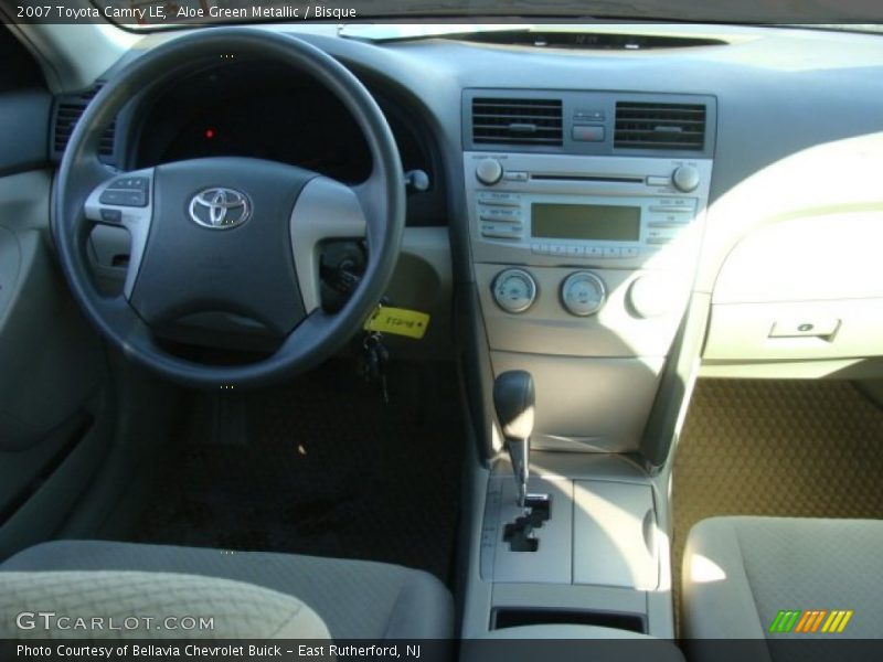 Aloe Green Metallic / Bisque 2007 Toyota Camry LE