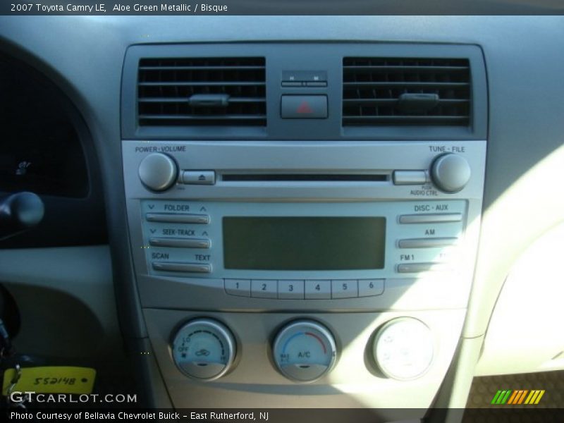 Aloe Green Metallic / Bisque 2007 Toyota Camry LE