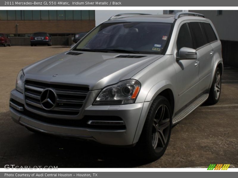 Iridium Silver Metallic / Black 2011 Mercedes-Benz GL 550 4Matic