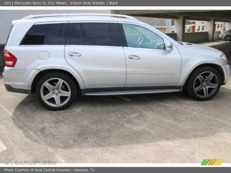 Iridium Silver Metallic / Black 2011 Mercedes-Benz GL 550 4Matic