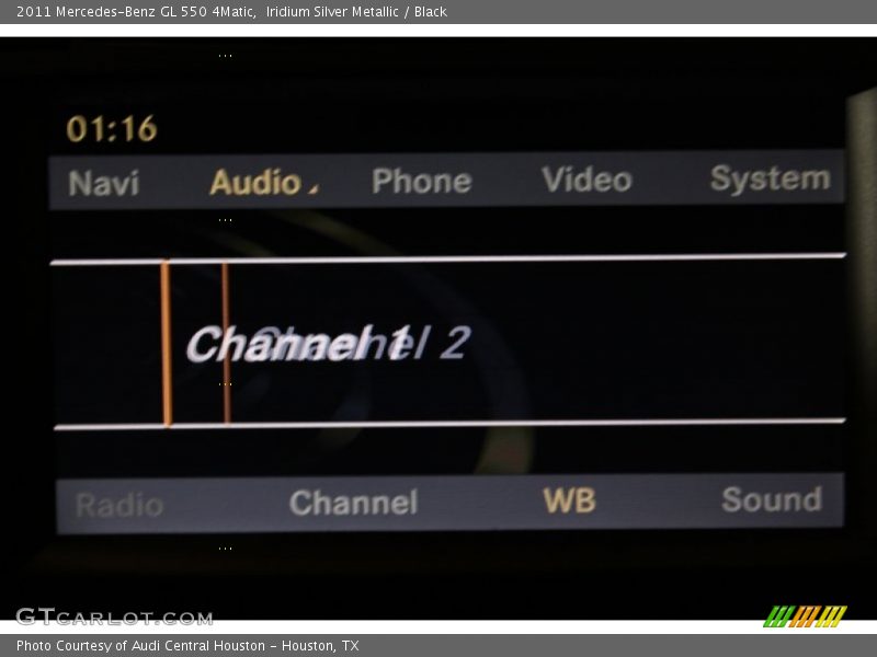 Iridium Silver Metallic / Black 2011 Mercedes-Benz GL 550 4Matic