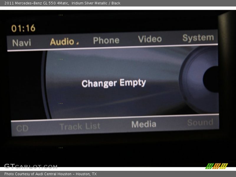 Iridium Silver Metallic / Black 2011 Mercedes-Benz GL 550 4Matic