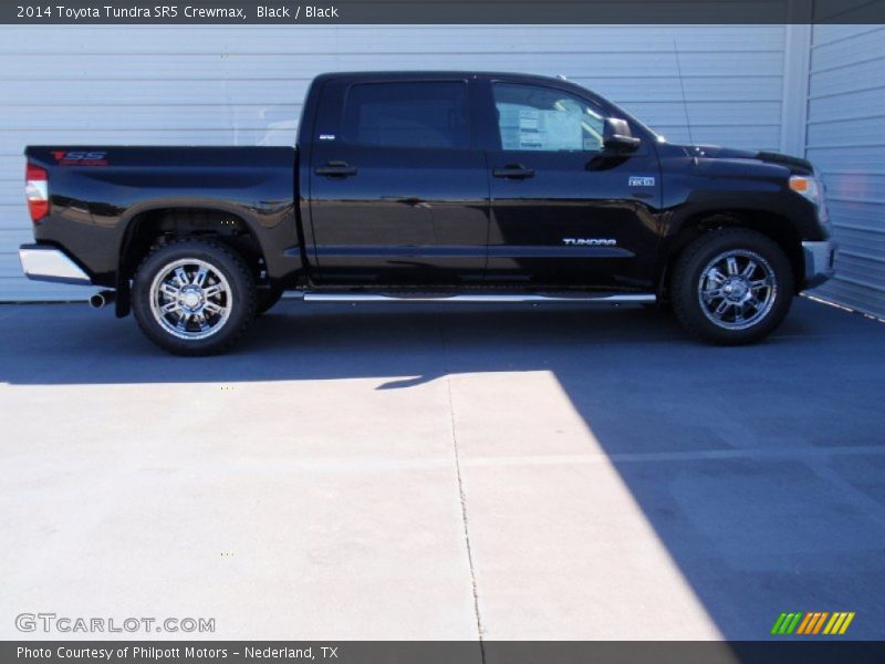 Black / Black 2014 Toyota Tundra SR5 Crewmax