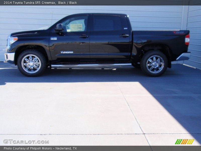 Black / Black 2014 Toyota Tundra SR5 Crewmax