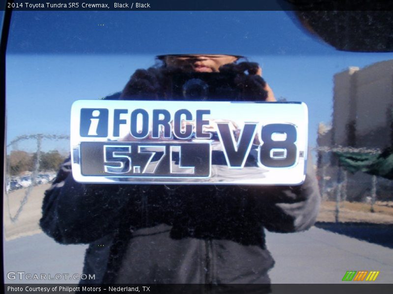 Black / Black 2014 Toyota Tundra SR5 Crewmax