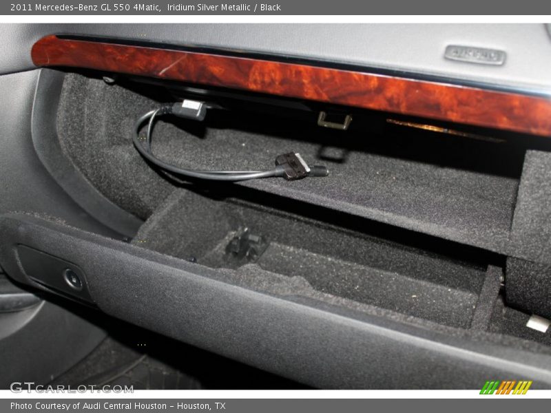 Iridium Silver Metallic / Black 2011 Mercedes-Benz GL 550 4Matic