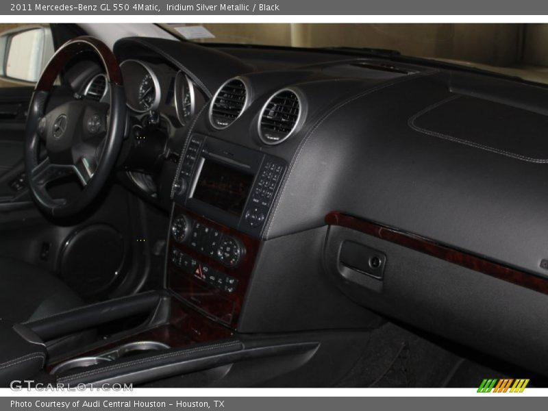 Iridium Silver Metallic / Black 2011 Mercedes-Benz GL 550 4Matic