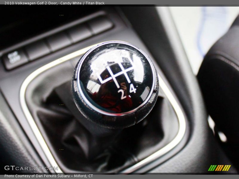 Candy White / Titan Black 2010 Volkswagen Golf 2 Door