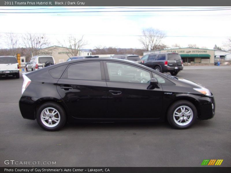 Black / Dark Gray 2011 Toyota Prius Hybrid III