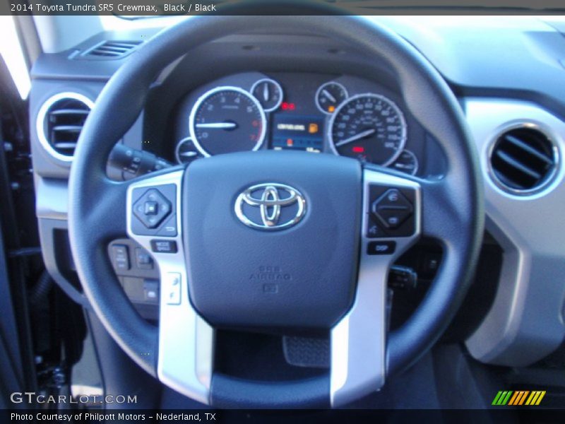 Black / Black 2014 Toyota Tundra SR5 Crewmax