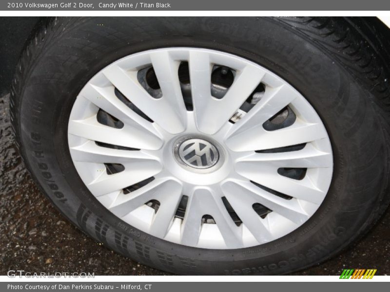 Candy White / Titan Black 2010 Volkswagen Golf 2 Door
