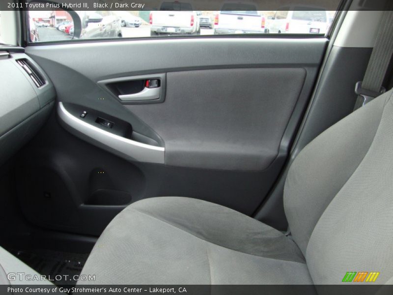 Black / Dark Gray 2011 Toyota Prius Hybrid III