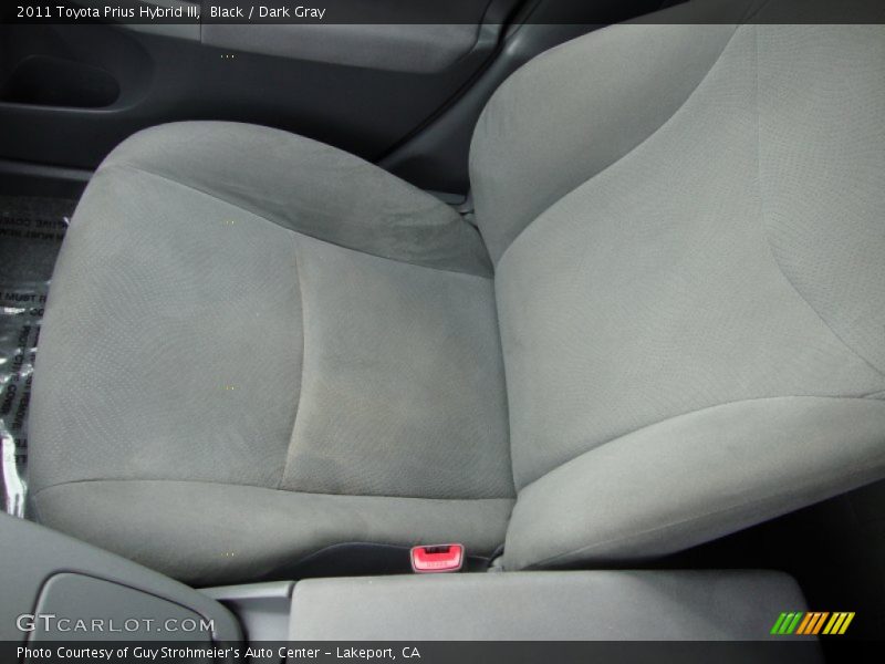 Black / Dark Gray 2011 Toyota Prius Hybrid III