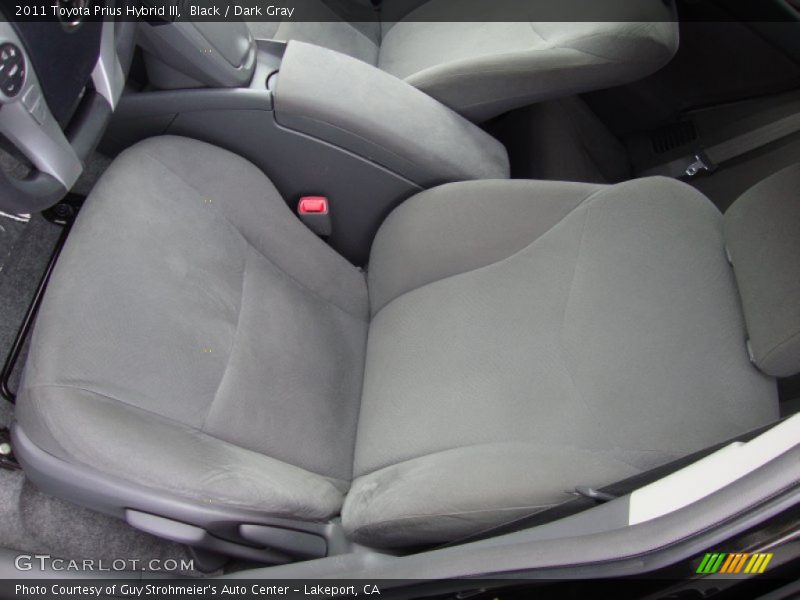 Black / Dark Gray 2011 Toyota Prius Hybrid III