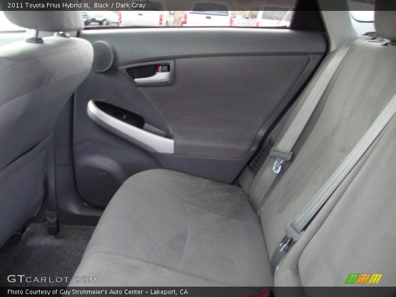 Black / Dark Gray 2011 Toyota Prius Hybrid III